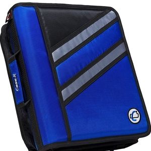 COPY - Case it 3 ring double section binder
